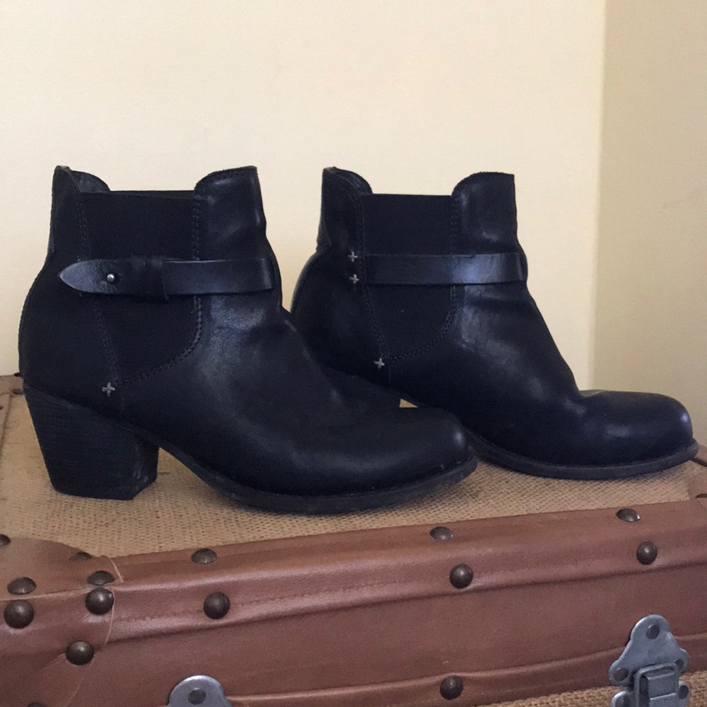 Rag and Bone black booties